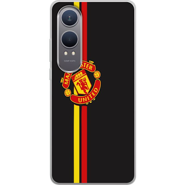 OnePlus Nord CE4 Lite Läpinäkyvä kuori Manchester United F.