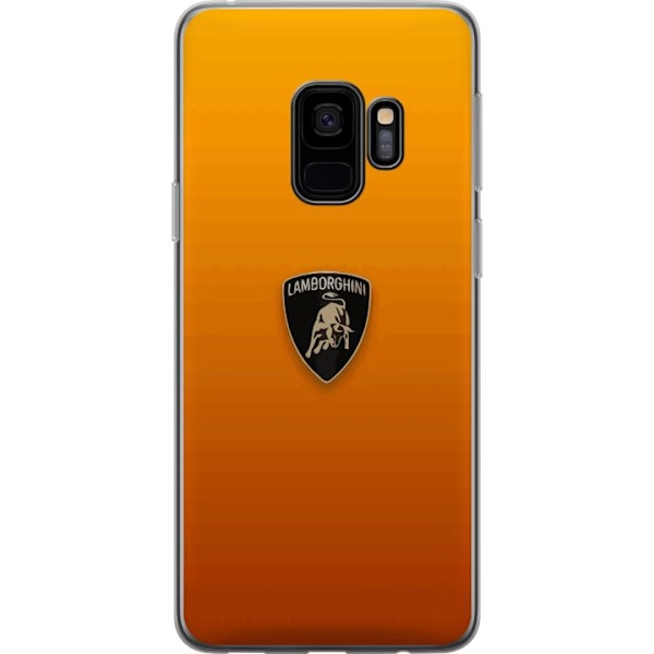 Samsung Galaxy S9 Läpinäkyvä kuori Lamborghini