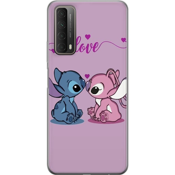 Huawei P smart 2021 Läpinäkyvä kuori Lilo & Stitch – Ange