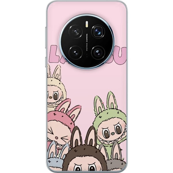 Honor Magic7 Pro Läpinäkyvä kuori Labubu Pop Mart Hahmot Keräilykohteet Suosittu Hahmosarja Suunnittelu Pop Mart Leikkikalutaide Aihe