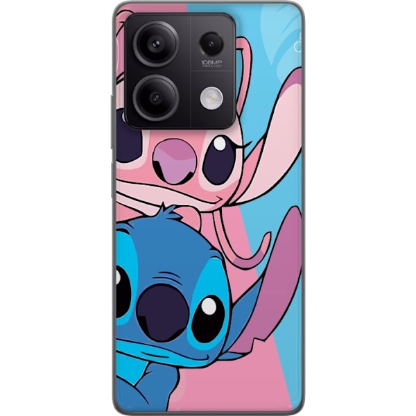 Xiaomi Redmi Note 13 Pro Läpinäkyvä kuori Stitch & Angel