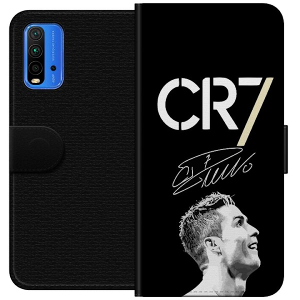 Xiaomi Redmi Note 9 4G Plånboksfodral CR7 Ronaldo