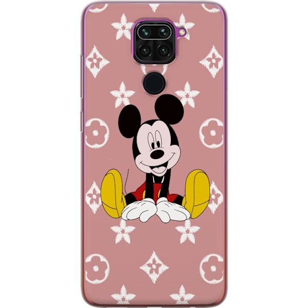 Xiaomi Redmi Note 9 Gennemsigtig cover Mickey Mouse