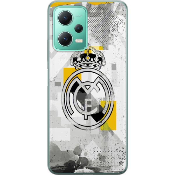 Xiaomi Redmi Note 12 Genomskinligt Skal Real Madrid