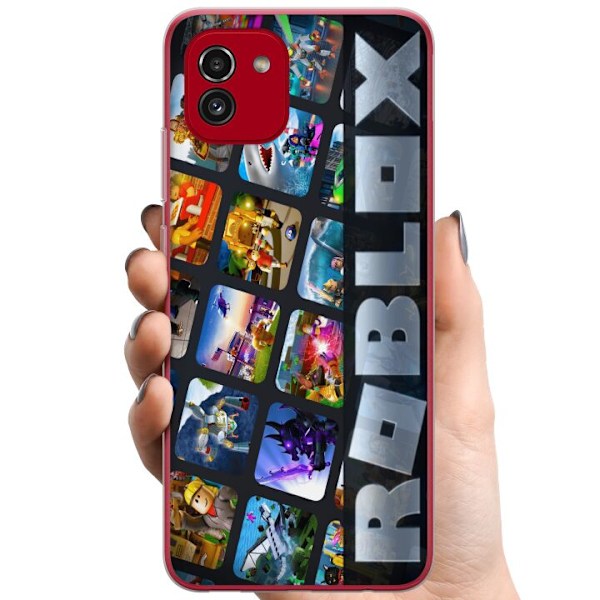 Samsung Galaxy A03 TPU Matkapuhelimen kuori Roblox