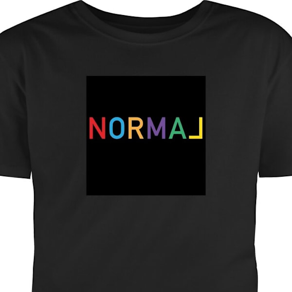 Barn-T-shirt | Bekväm T-shirt för Barn Normal svart 12-13 År