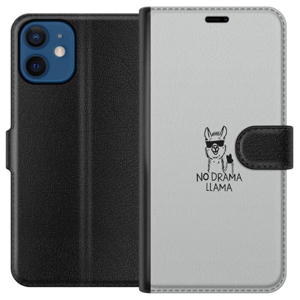 Yhteensopiva Lompakkokotelo Apple iPhone 12 mini Ei draamaa lama