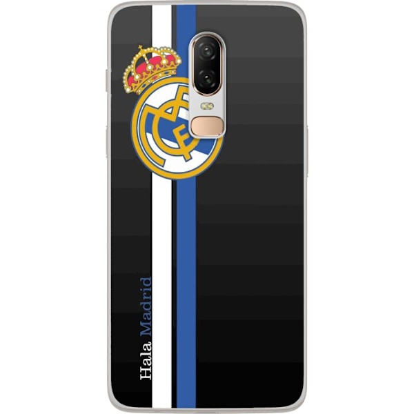 OnePlus 6 Gennemsigtig cover Real Madrid