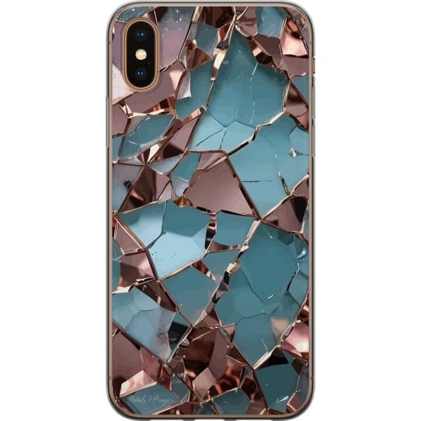 Kompatibelt Mobildeksel til Apple iPhone XS Marmoreleganse