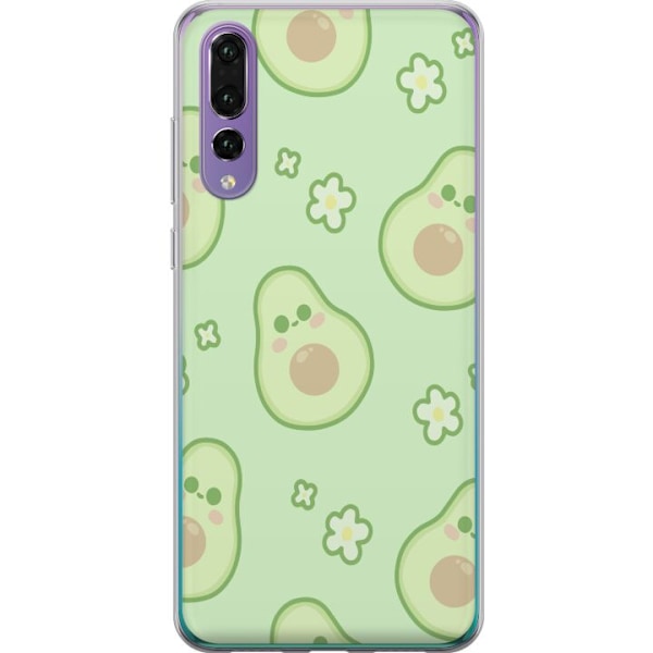 Huawei P20 Pro Gennemsigtig cover Avocado Sød