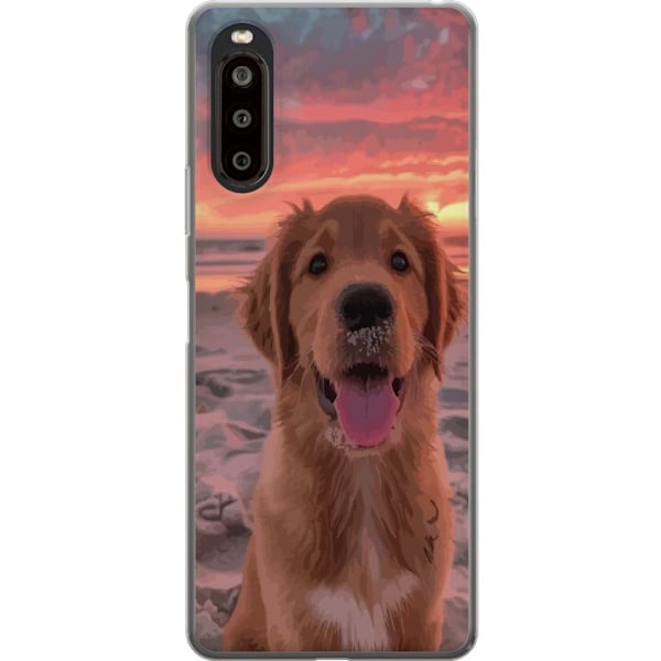 Sony Xperia 10 II Gennemsigtig cover Hund