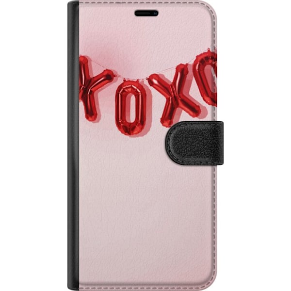 Apple iPhone X Tegnebogsetui Valentinsdag XOXO