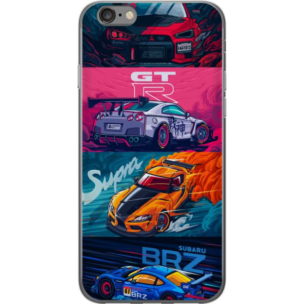 Apple iPhone 6s Gennemsigtig cover Subaru Racing