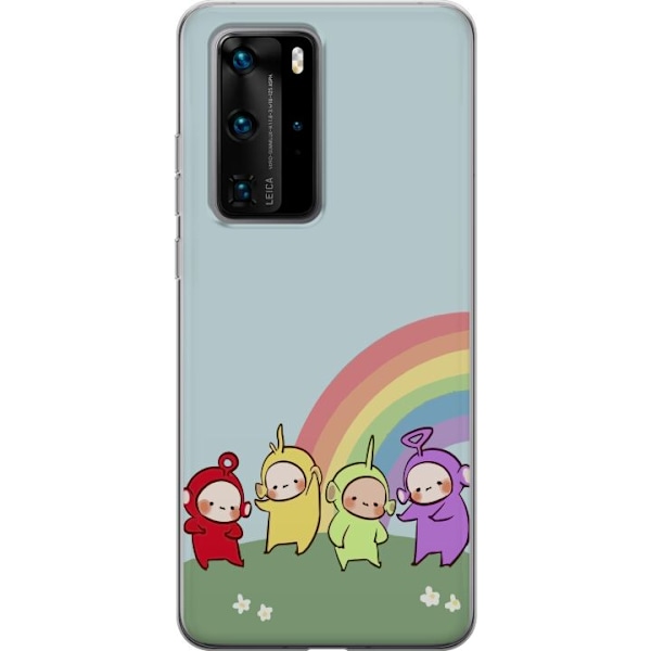 Huawei P40 Pro Gennemsigtig cover Teletubbies