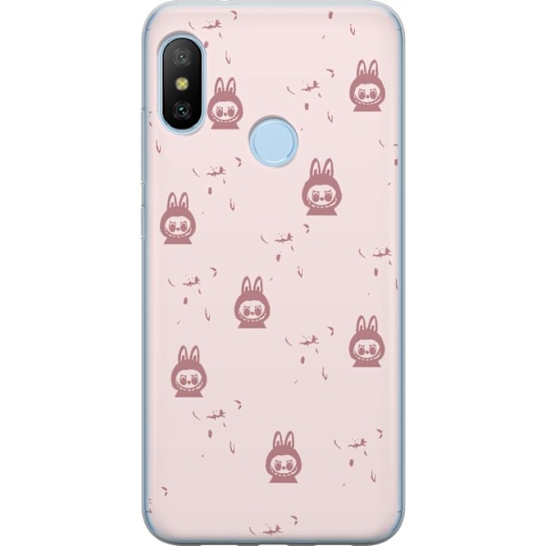 Xiaomi Mi A2 Lite Gjennomsiktig deksel Labubu Neon Pop - Neonf