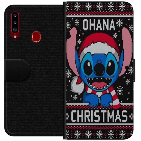 Yhteensopiva Lompakkokotelo Samsung Galaxy A20s Hyvää Joulua