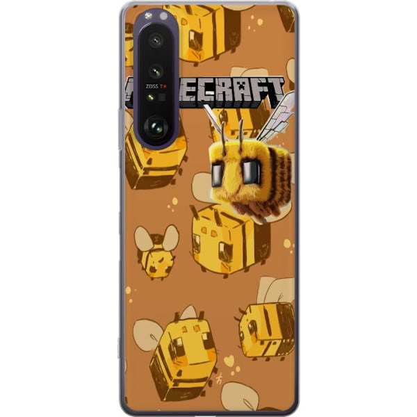 Sony Xperia 1 III Läpinäkyvä kuori Minecraft Bi
