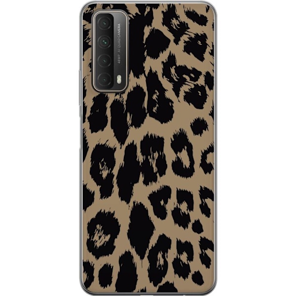 Huawei P smart 2021 Genomskinligt Skal Leopard