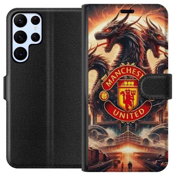 Samsung Galaxy S24 Ultra Tegnebogsetui Manchester United