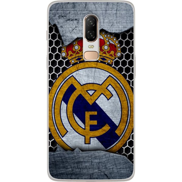 OnePlus 6 Genomskinligt Skal Real Madrid CF