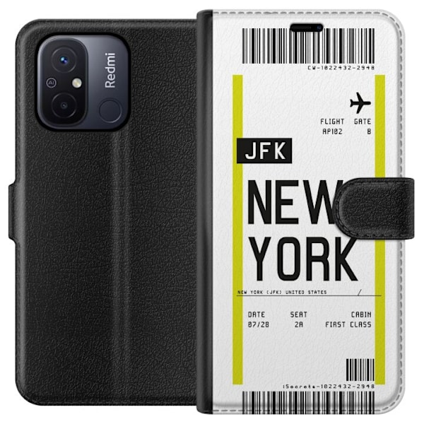 Xiaomi Redmi 12C Plånboksfodral New York