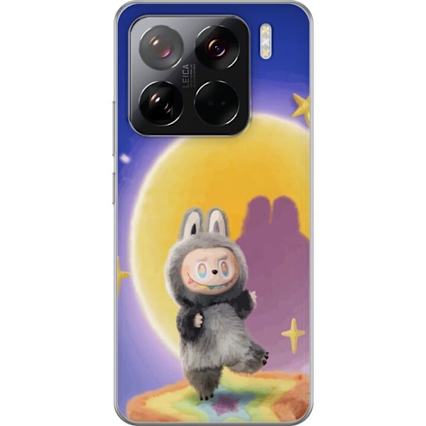 Xiaomi 15 Pro Läpinäkyvä kuori Labubu Neon Pop - Neonväri pop-taiteen hirviö