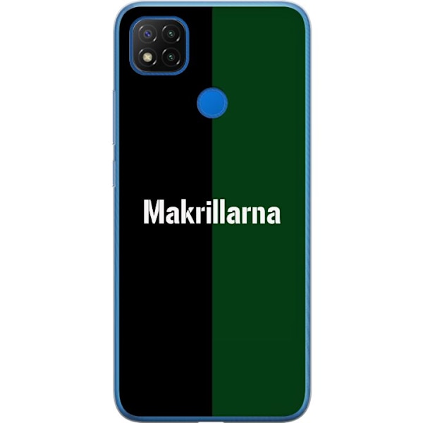 Xiaomi Redmi 9C Genomskinligt Skal Makrillarna