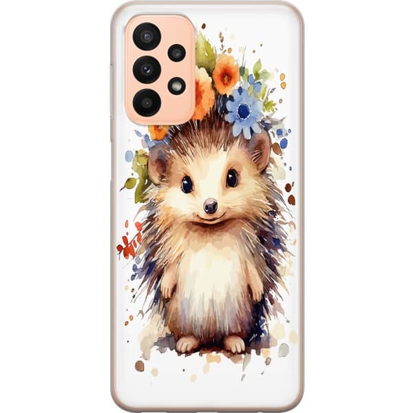 Kompatibelt Mobilskal till Samsung Galaxy A23 Igelkott