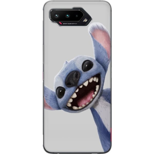 Asus ROG Phone 5 Genomskinligt Skal Stitch i Fart – Kawaii Design för Fans & Barn