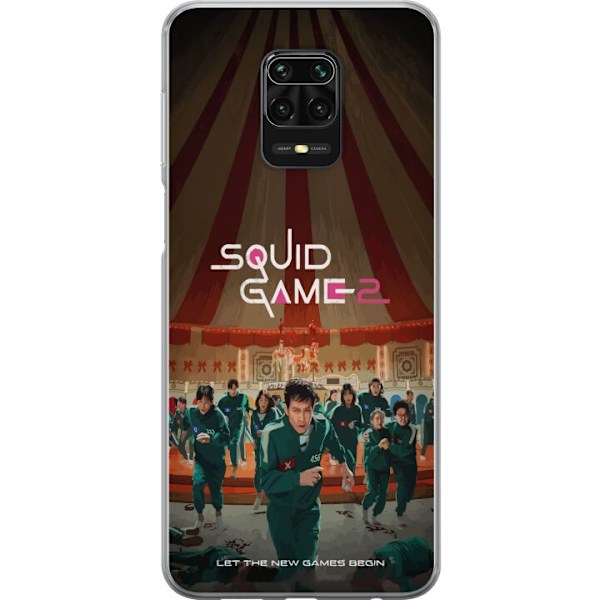 Xiaomi Redmi Note 9S Läpinäkyvä kuori Squid Game 2 - Kevät