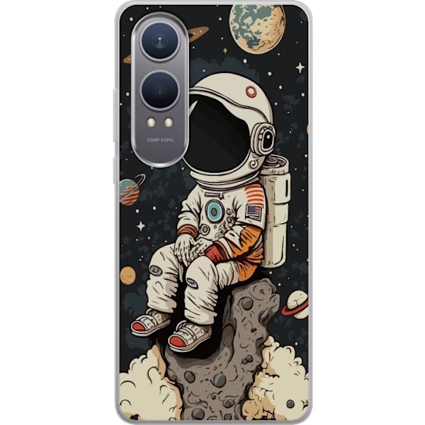 OnePlus Nord CE4 Lite Gennemsigtig cover Astronaut