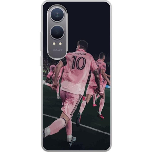 OnePlus Nord CE4 Lite Gennemsigtig cover Lionel Messi