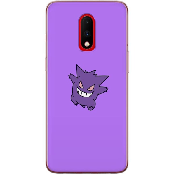 OnePlus 7 Gjennomsiktig deksel Gengar Pokémon