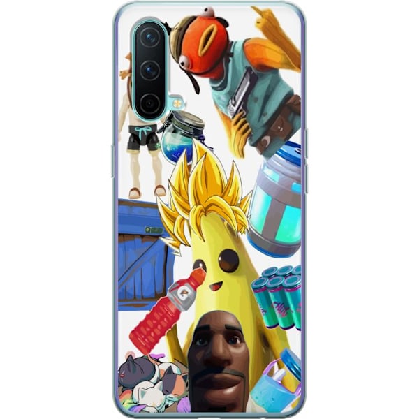 OnePlus Nord CE 5G Gennemsigtig cover Fortnite