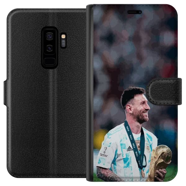 Kompatibel Tegnebogsetui til Samsung Galaxy S9+ Messi