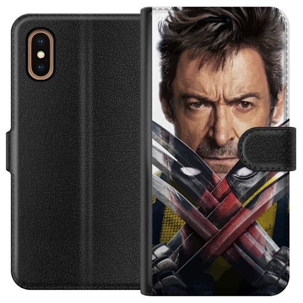 Apple iPhone XS Max Plånboksfodral Deadpool & Wolverine