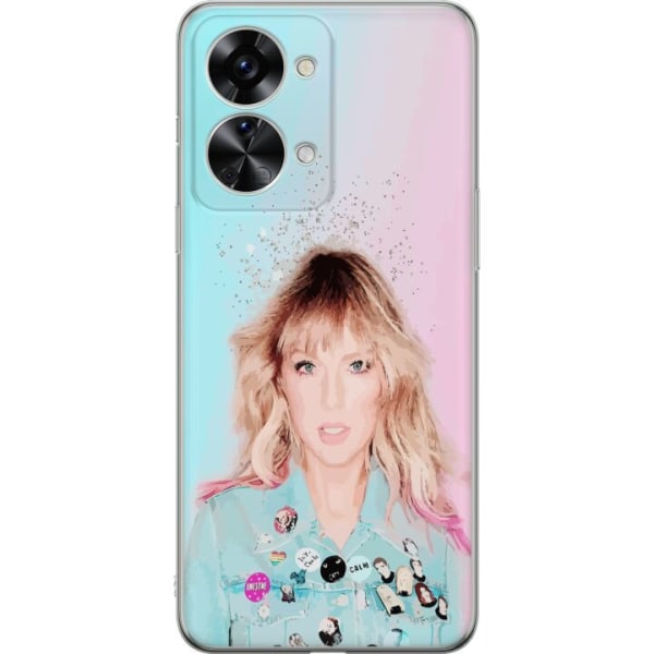 OnePlus Nord 2T Gennemsigtig cover Taylor Swift Poesi
