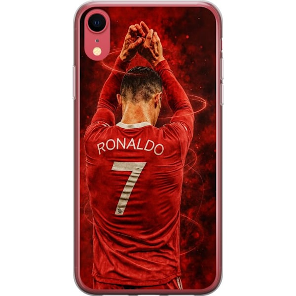 Apple iPhone XR Läpinäkyvä kuori Ronaldo
