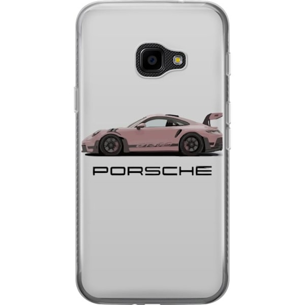 Samsung Galaxy Xcover 4 Gjennomsiktig deksel Porsche 911 Pink