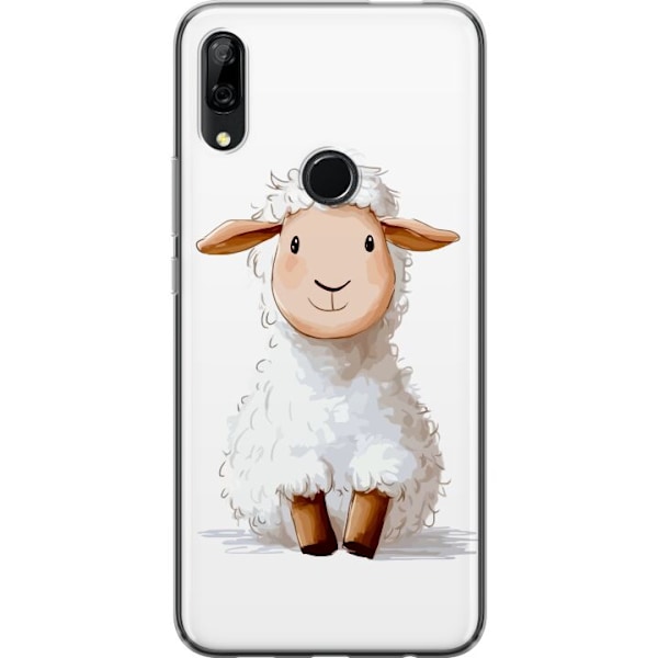 Huawei P Smart Z Läpinäkyvä kuori Suloinen Lammas - lasten ja vauvan tuotteita sarjakuvatyyliin