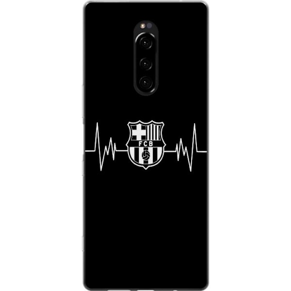 Sony Xperia 1 Gjennomsiktig deksel FC Barcelona