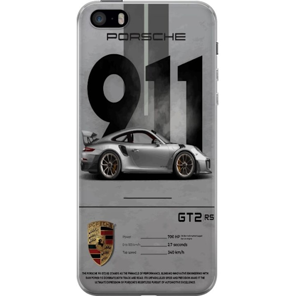 Apple iPhone SE (2016) Genomskinligt Skal Porsche 911