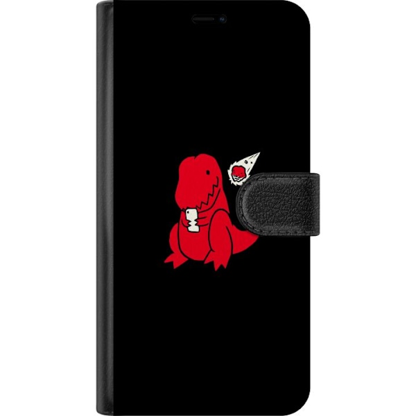 Apple iPhone 16 Lompakkokotelo Dinosaurus