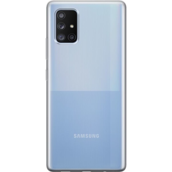 Samsung Galaxy A71 5G Läpinäkyvä Kuoret TPU