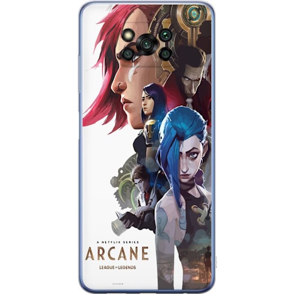 Xiaomi Poco X3 Pro Gennemsigtig cover League of Legends