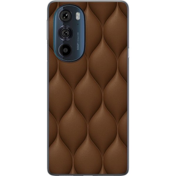 Motorola Edge 30 Pro Läpinäkyvä kuori Kaakaoskaalat