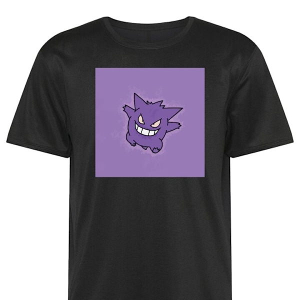 Trænings T-shirt | Sport T-shirt til Voksen Gengar sort Medium