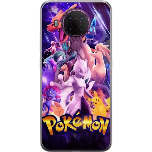 Nokia 5.4 Gennemsigtig cover Pokemon