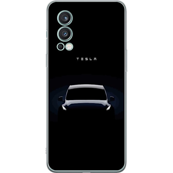 OnePlus Nord 2 5G Gjennomsiktig deksel Tesla