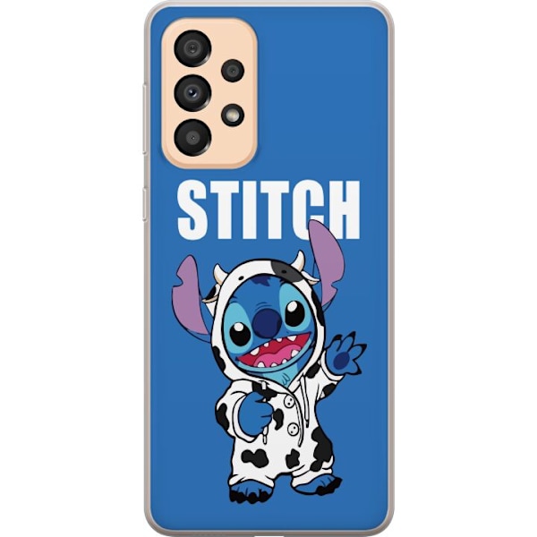 Samsung Galaxy A33 5G Genomskinligt Skal Stitch